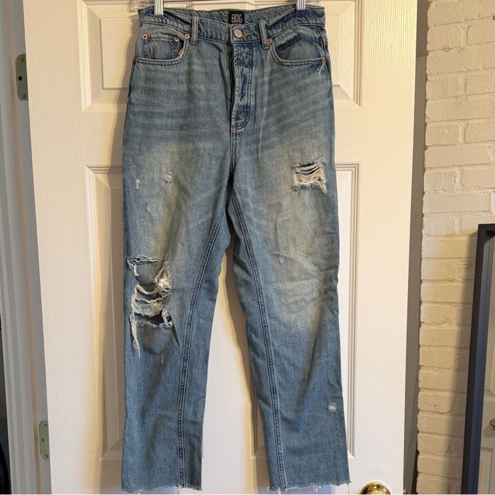BDG Light Blue Slim Straight Jeans
